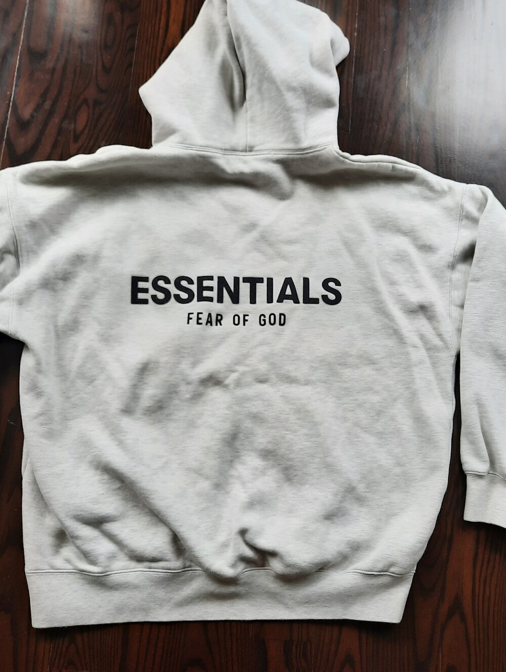 ESSENTIALS Fear of God Men's Gray Hoodie Sweatshirt